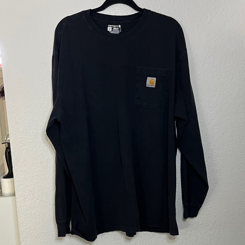 Carhartt Classic Black Long Sleeve Tee